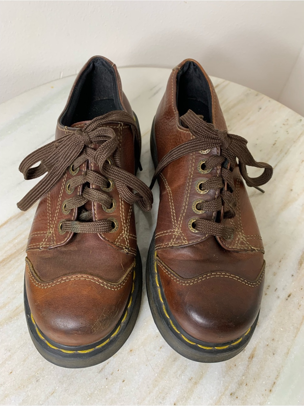 Dr. Martens Oxford vintage sz 8 women’s Brown (men’s sz 7) #8651 chunky